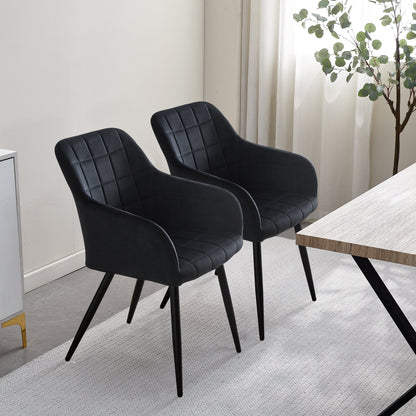 Bloor Velvet Dining Chairs [Set of 2]