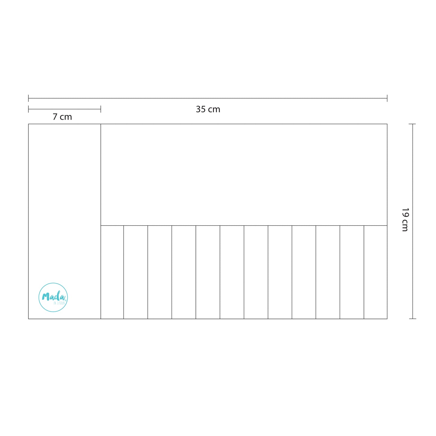 Bilbau Long Pencil Case