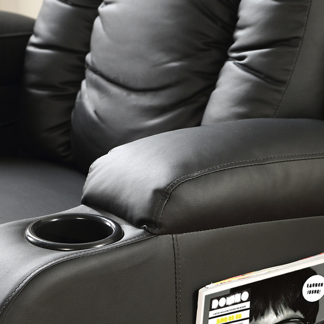 NNEIDS Levede Massage Sofa Chair Recliner 360
