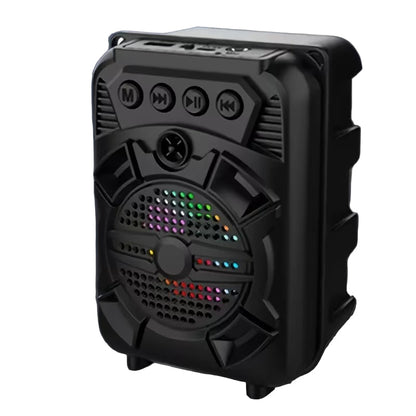Portable Wireless Speaker with LED Light