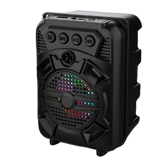 Portable Wireless Speaker with LED Light