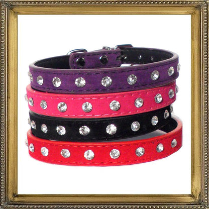 Majestic Crystal Dog Collar