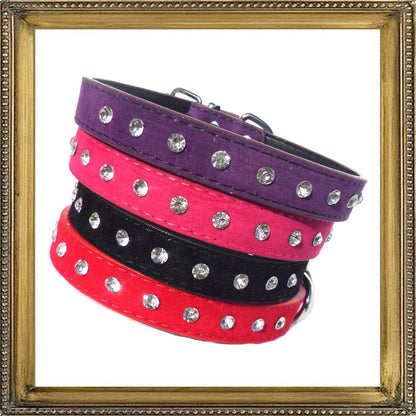 Majestic Crystal Dog Collar