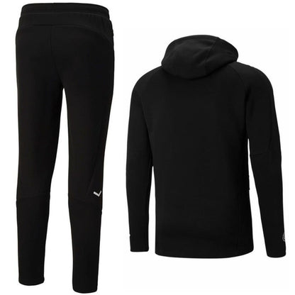 Manchester City black Casual hooded presentation tracksuit 2022/23 - Puma