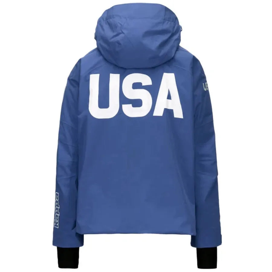 US Ski Snowboard Team waterproof padded jacket 2025/26 Slate Blue - Kappa