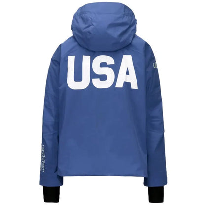 US Ski Snowboard Team waterproof padded jacket 2025/26 Slate Blue - Kappa