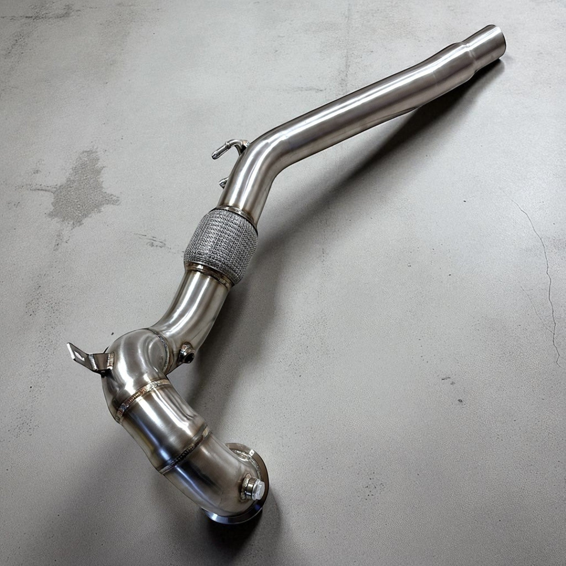FWD Audi A3 8V Race Downpipe - 2.0T (Premium Catless & Catted)