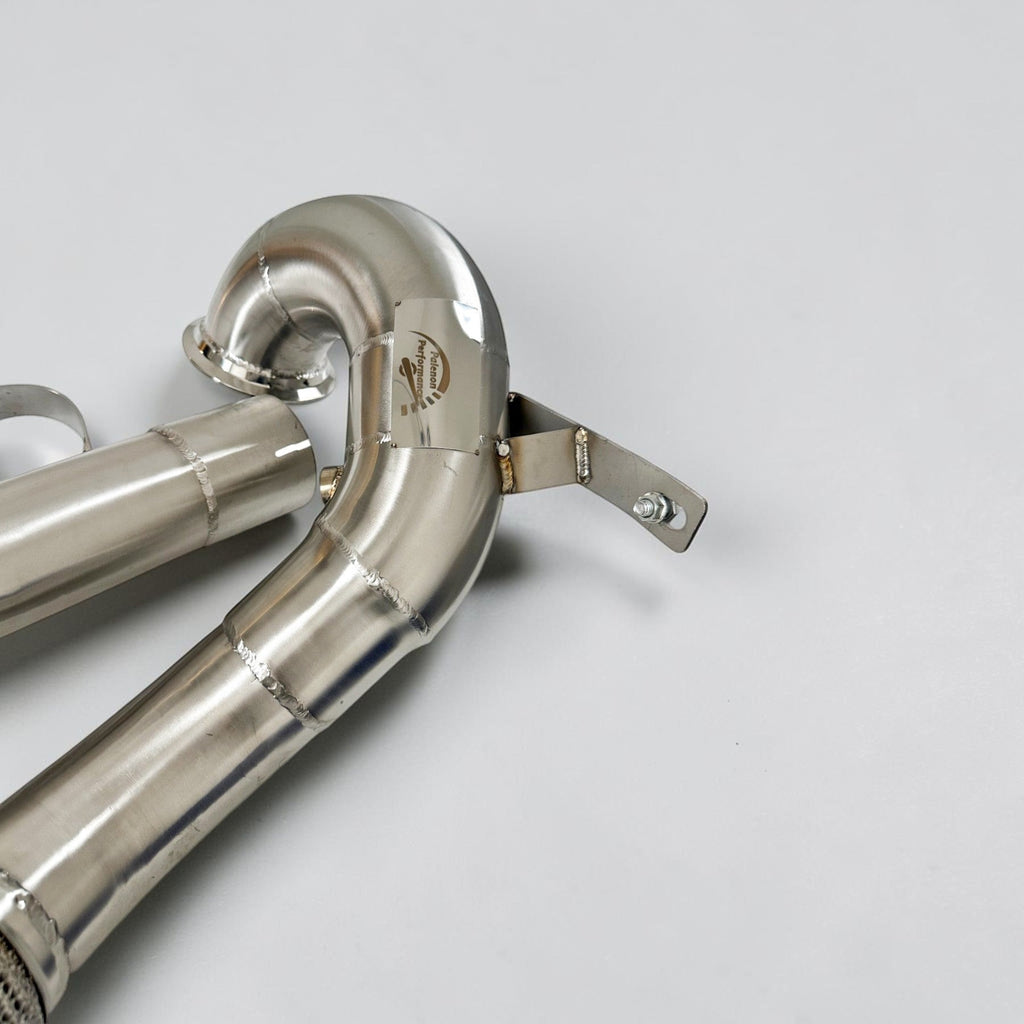 AWD Audi S3 8Y Race Downpipe & VW MK8 Golf R Race Downpipe - Palenon Performance