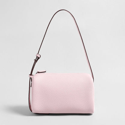 Premium Pebbled Calfskin Cylinder Bag – Trending Barrel Shoulder Crossbody