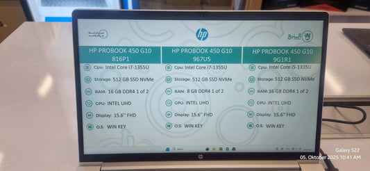 HP Probook 450 G10 / 967U5