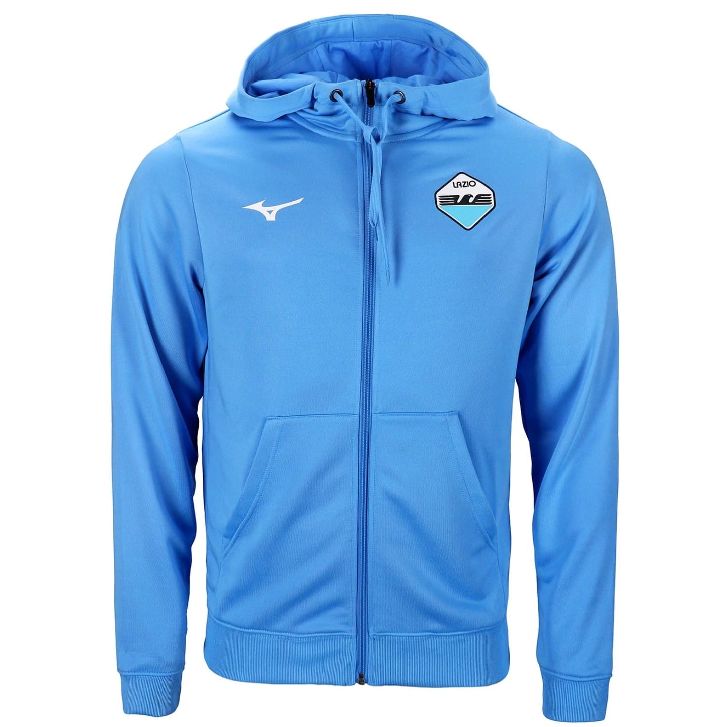 SS Lazio fanwear hooded cotton presentation tracksuit 2023/24 - Mizuno