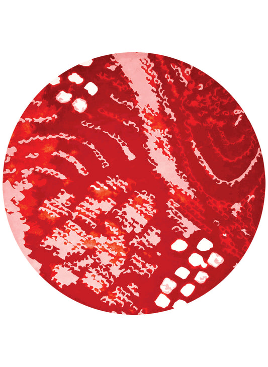 Visoli Square Rug | Contemporary Abstract Hand Tufted New Zealand Wool | Rugfine